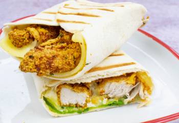 Low Syn Crispy Chicken Wrap Fakeaway