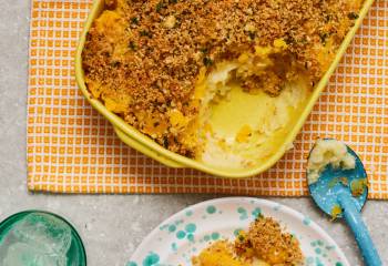 Layered Potato And Swede Gratin