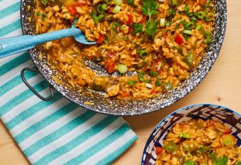 Cheesy Fajita Orzotto