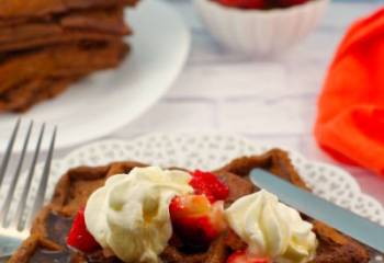 Chocolate Belgian Waffles