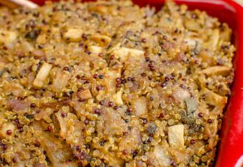 Low Syn Sausage Sage Onion Quinoa Stuffing | Slimming World