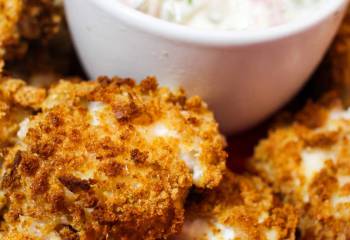 Low Syn Monk Fish Bites With Tartar Sauce