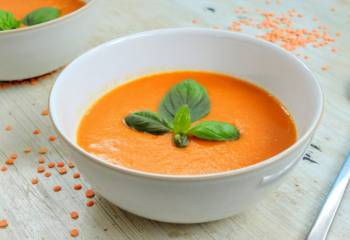 Yummy Sweet Potato & Red Lentil Soup Maker Recipe