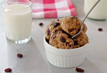 Oatmeal Raisin Edible Cookie Dough