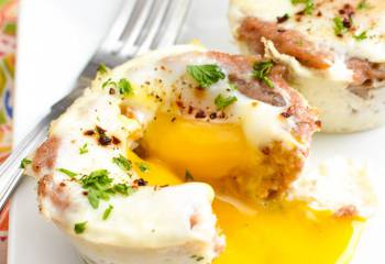 Low Syn Sausage And Egg Breakfast Muffins
