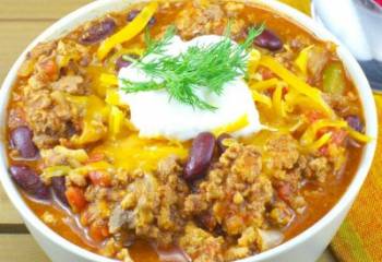 Easy & Quick Pork & Beef Stovetop Chili