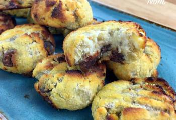 Coconut And Banana Chocolate Chip Cookies