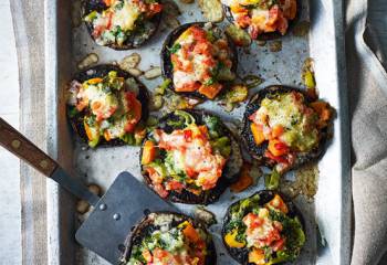 Stuffed Jumbo Mushrooms