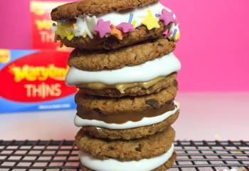 Warm Cookie S’mores With Maryland Thins