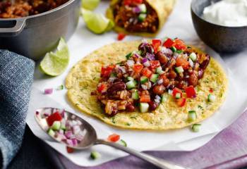 Bean And Rice Burritos