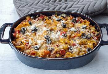 Healthy Pizza Casserole Recipe