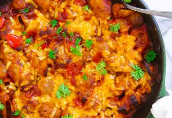 Spicy Sausage Pasta Bake &Amp;Ndash; One Pot Wonder