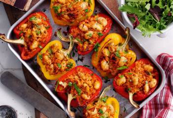 Roasted Stuffed Peppers