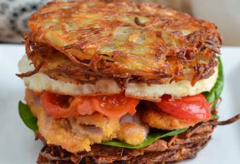 Syn Free Hash Brown Breakfast Sandwich