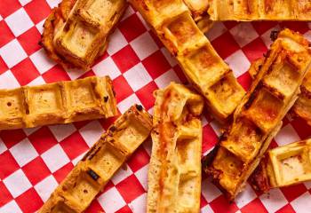 Pizza Waffles