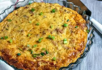 Crustless Quiche Lorraine