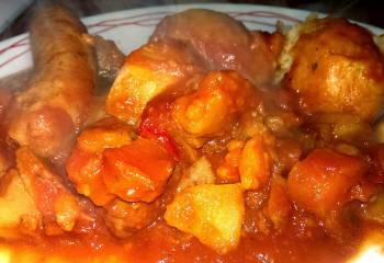 Recipe: Sausage Casserole &amp; Herby Dumplings