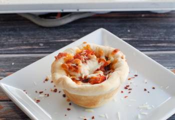 Homemade Pizza Cupcakes