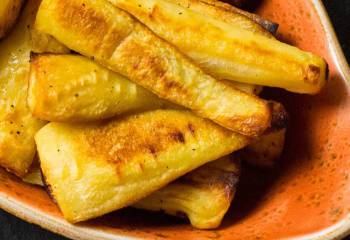 Honey Glazed Roast Parsnips