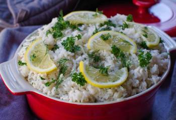 Easy Greek Rice (With Lemon)
