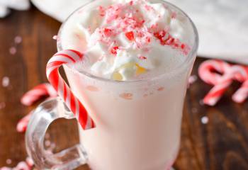 Candy Cane White Hot Chocolate