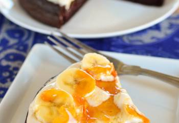 Low Syn Toffee Banana Chocolate Weetabix Cake