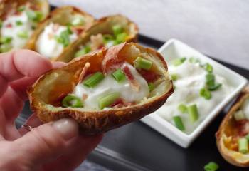 Air Fryer Potato Skins