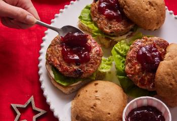 Turkey Cranberry Burgers