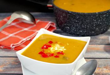 Healthy Pumpkin Soup (No Cream): Weight Watchers Friendly