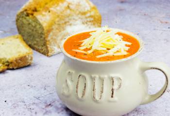 Slow Roasted Red Pepper And Tomato Soup