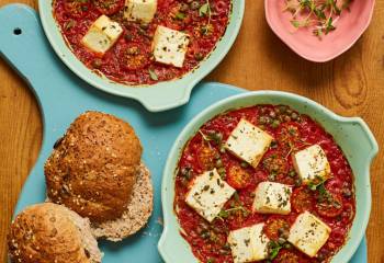 Baked Feta And Tomatoes