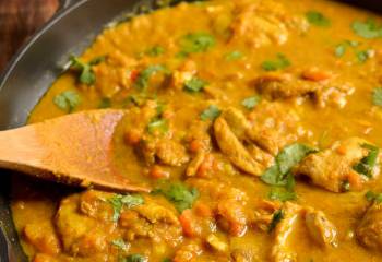 Coconut Chicken And Sweet Potato Curry (Instant Pot And Stove Top)