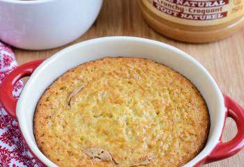 Peanut Butter And Jelly Baked Oatmeal