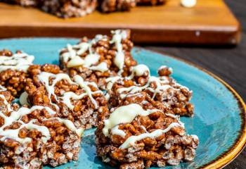 Low Syn Chocolate Rice Crispy Bites | Slimming World