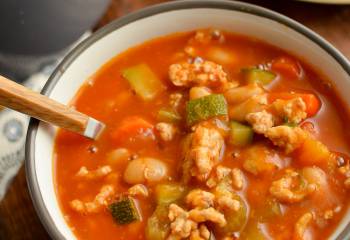 Syn Free Turkey Vegetable Bean Soup