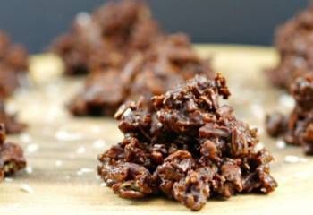 Healthy Chocolate Clusters- Weight Watchers Dessert Or Snack (Gluten-Free)