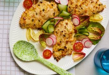 Lemon And Pepper Crusted Chicken