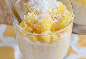 Low Syn Pina Colada Overnight Oats