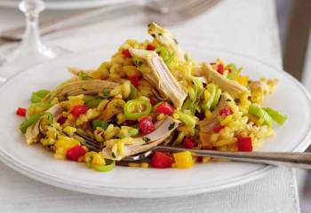 Slimming Worlds Turkey Risotto Recipe