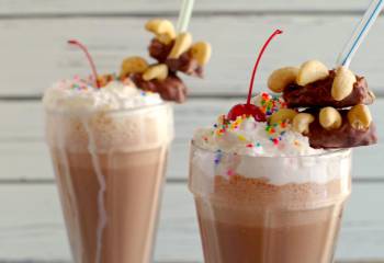 Bear Claw Chocolate Milkshake