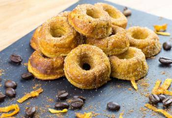 Pumpkin Spiced Latte Mini Doughnuts