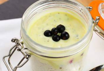 Apple And Blackcurrant Pie Overnight Oats