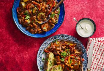 Boston Baked Beans With Chunky Veg