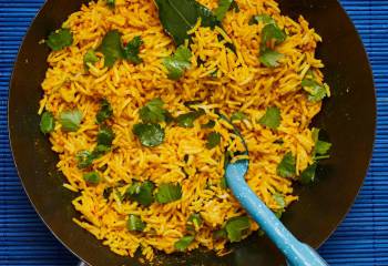 Lemon And Turmeric Rice