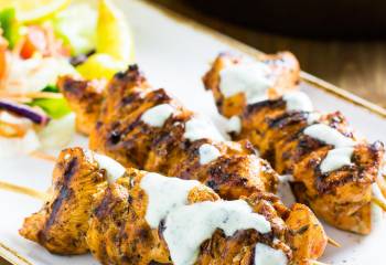 Chicken Souvlaki Tzatziki