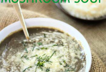 The Best Syn Free Creamy Mushroom Soup Recipe - Slimming World Friendly - Ee