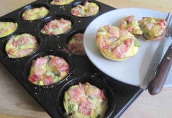 Mini Crustless Quiches