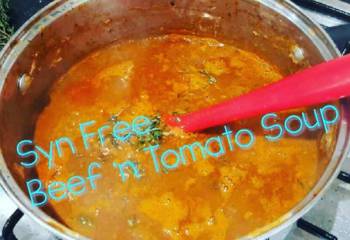 Syn Free Slimming World Beef & Tomato Soup – Serves 4