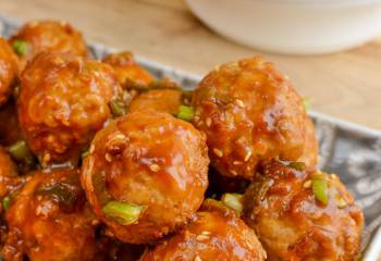 Apricot Chicken Meatballs