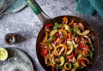 Five-Spice Cucumber And Chicken Stir-Fry